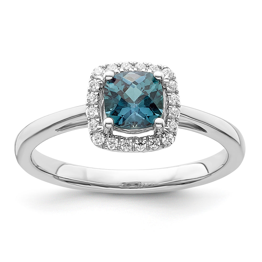 Midnight Mirage Alexandrite Ring