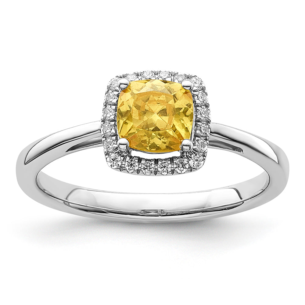 Honey Citrine Ring
