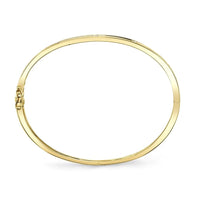 Shy Creation® Bezel Horizon Bangle Bracelet