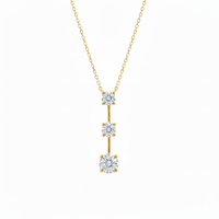 ShimmerLine Diamond Necklace
