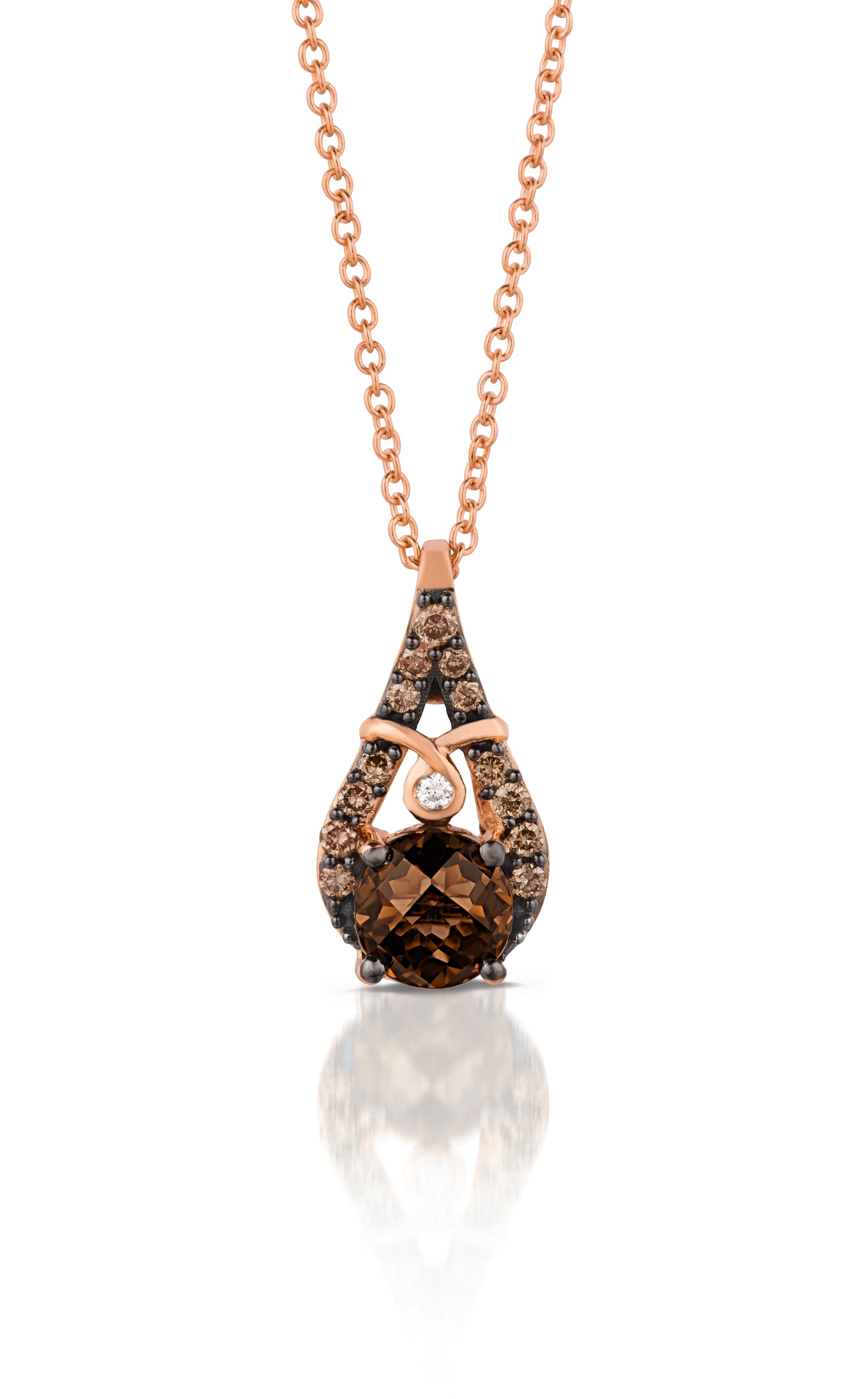 Le Vian® Chocolate Truffle Quartz Pendant