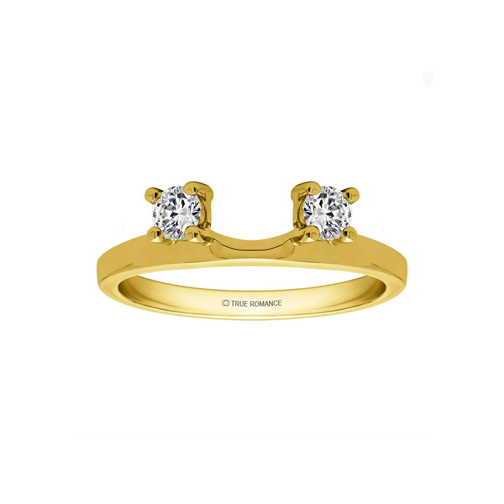 Golden Horizon Diamond Wrap