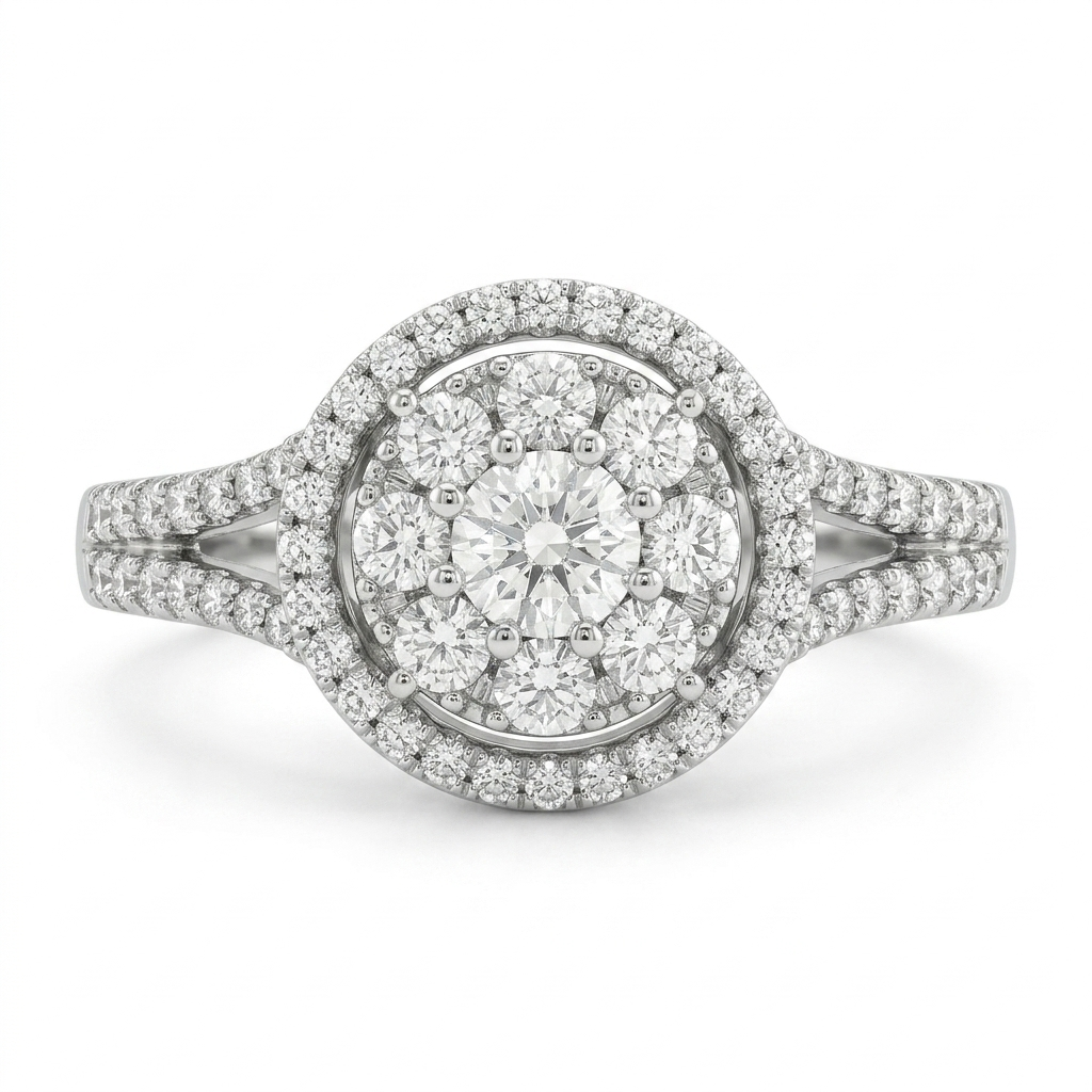Halo Bloom Cluster Ring