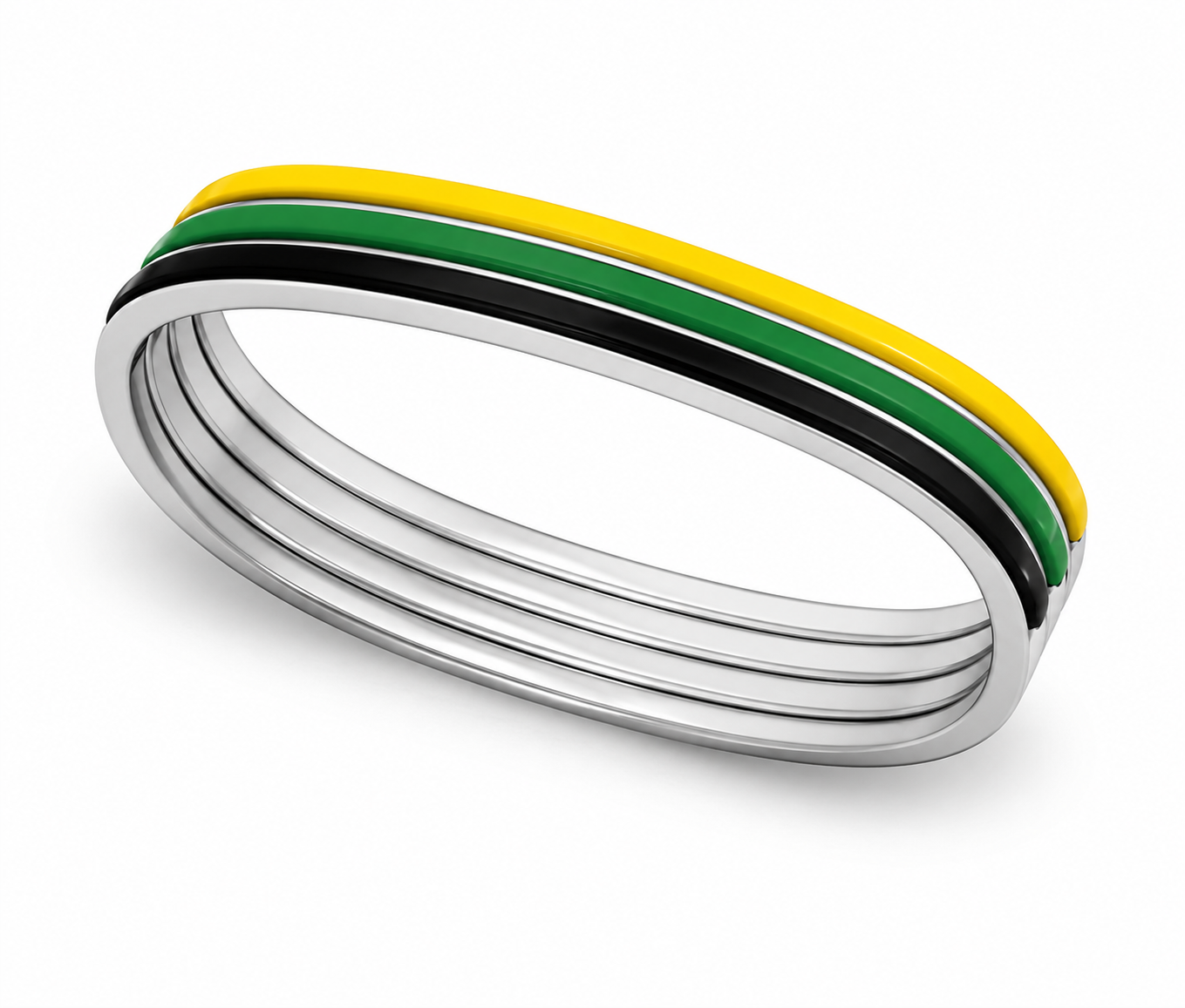 Oregon Ducks® Yellow Stack Bangle