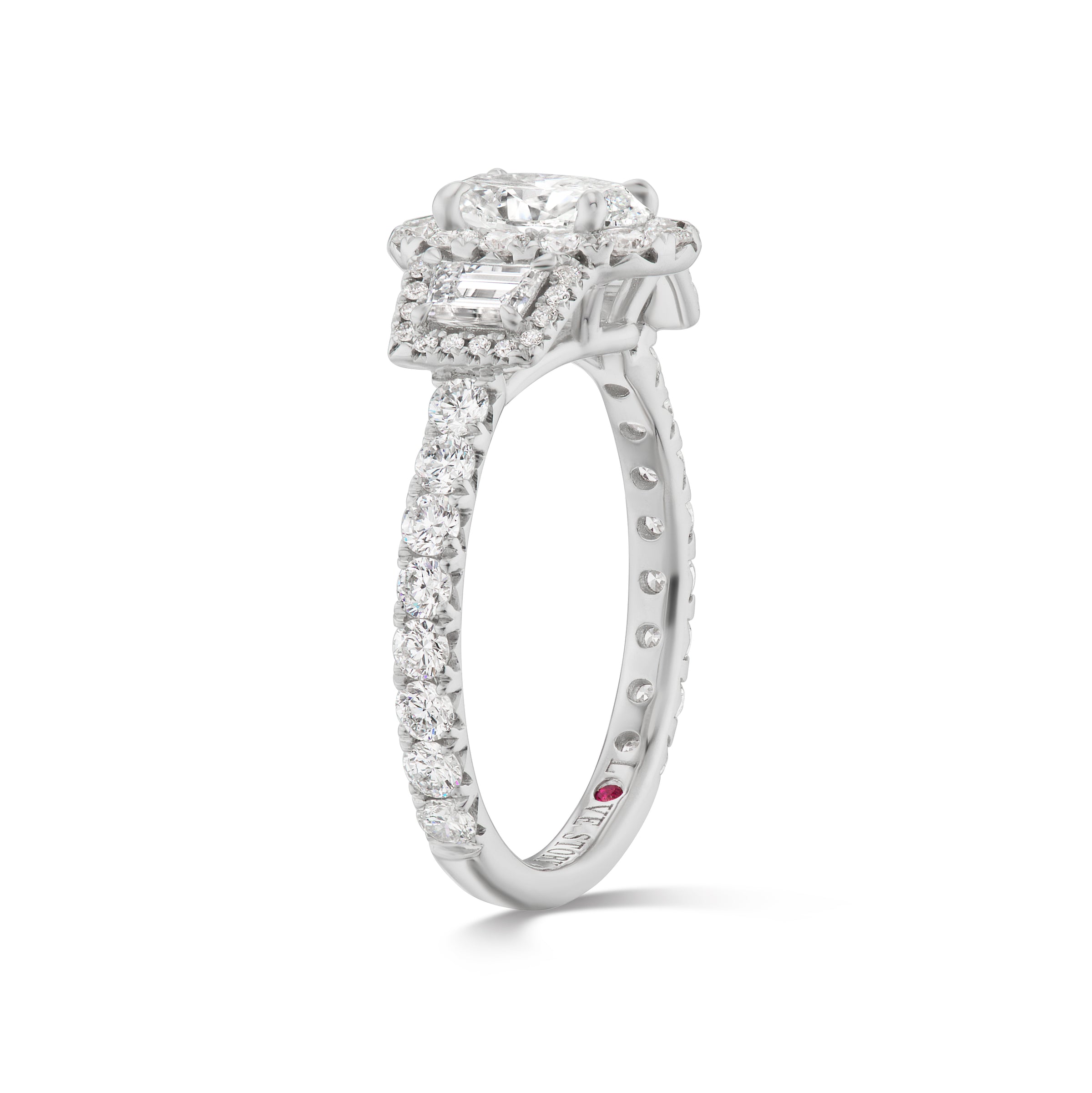 Love Story® Ever Luminous Oval Diamond Engagement Ring