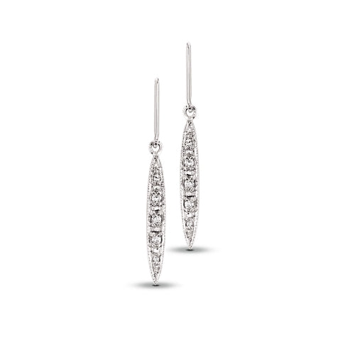 Diamond Spear Earrings