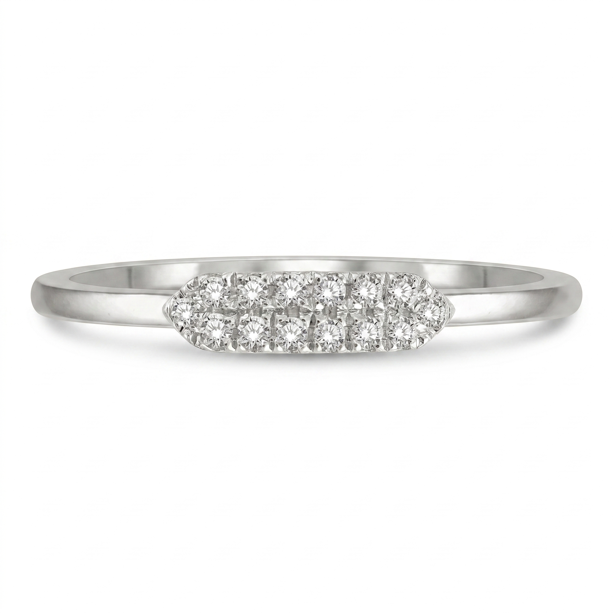 Diamond Capsule Ring