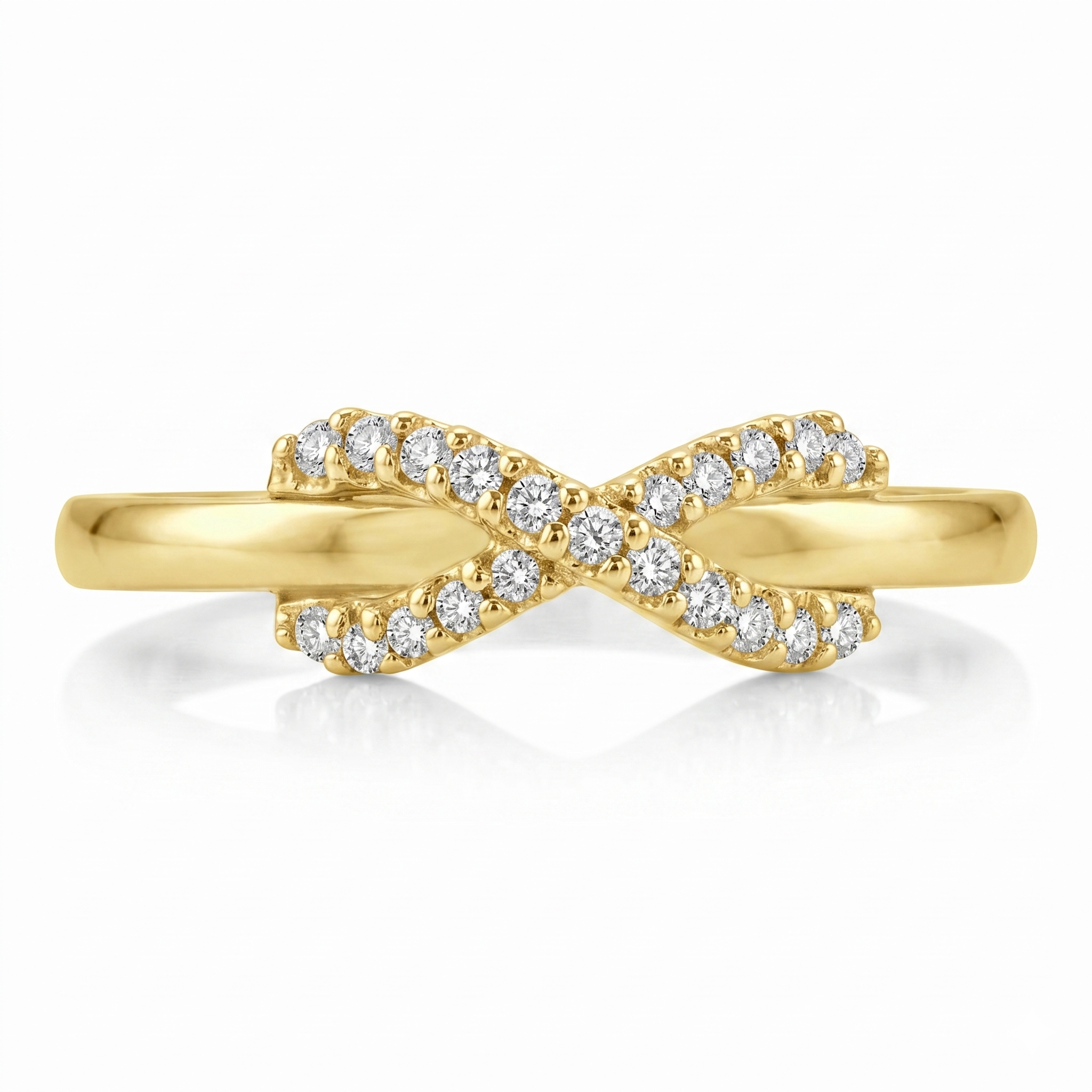 Infinity Spark Diamond Ring