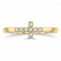 Modern Faith Diamond Ring