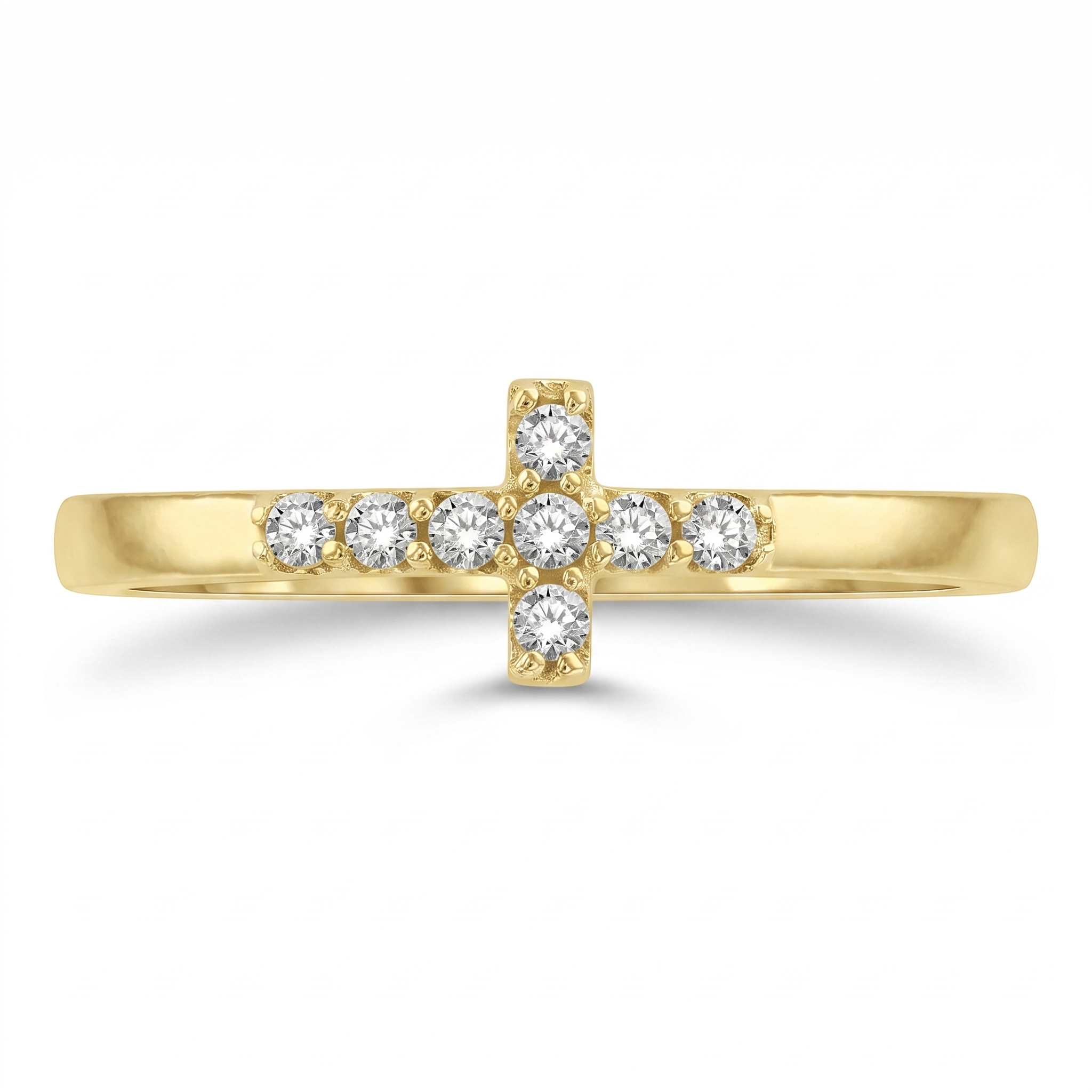 Modern Faith Diamond Ring