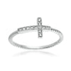 Divinity Diamond Cross Ring