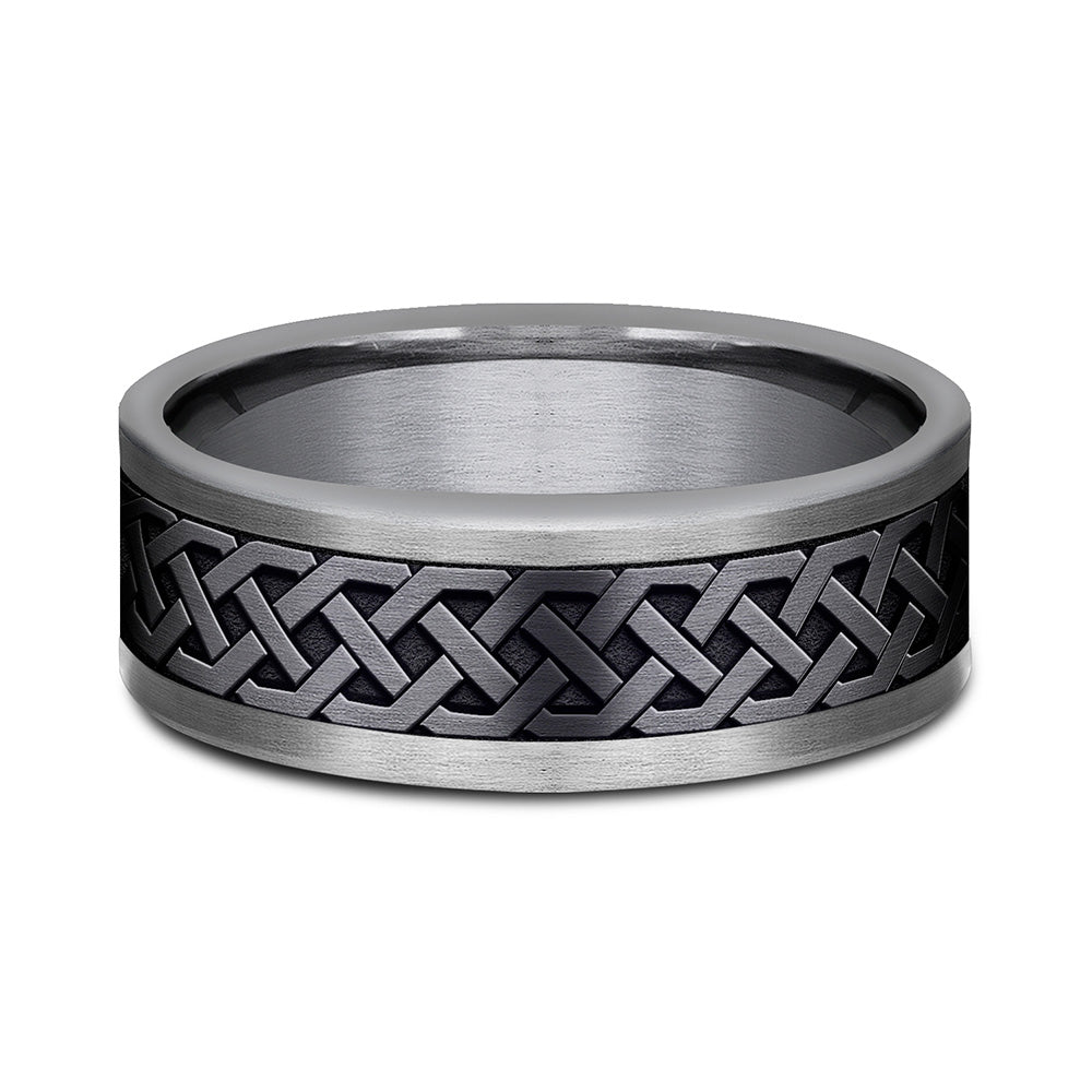 Benchmark® Tantalum Celtic Knot Men's Band