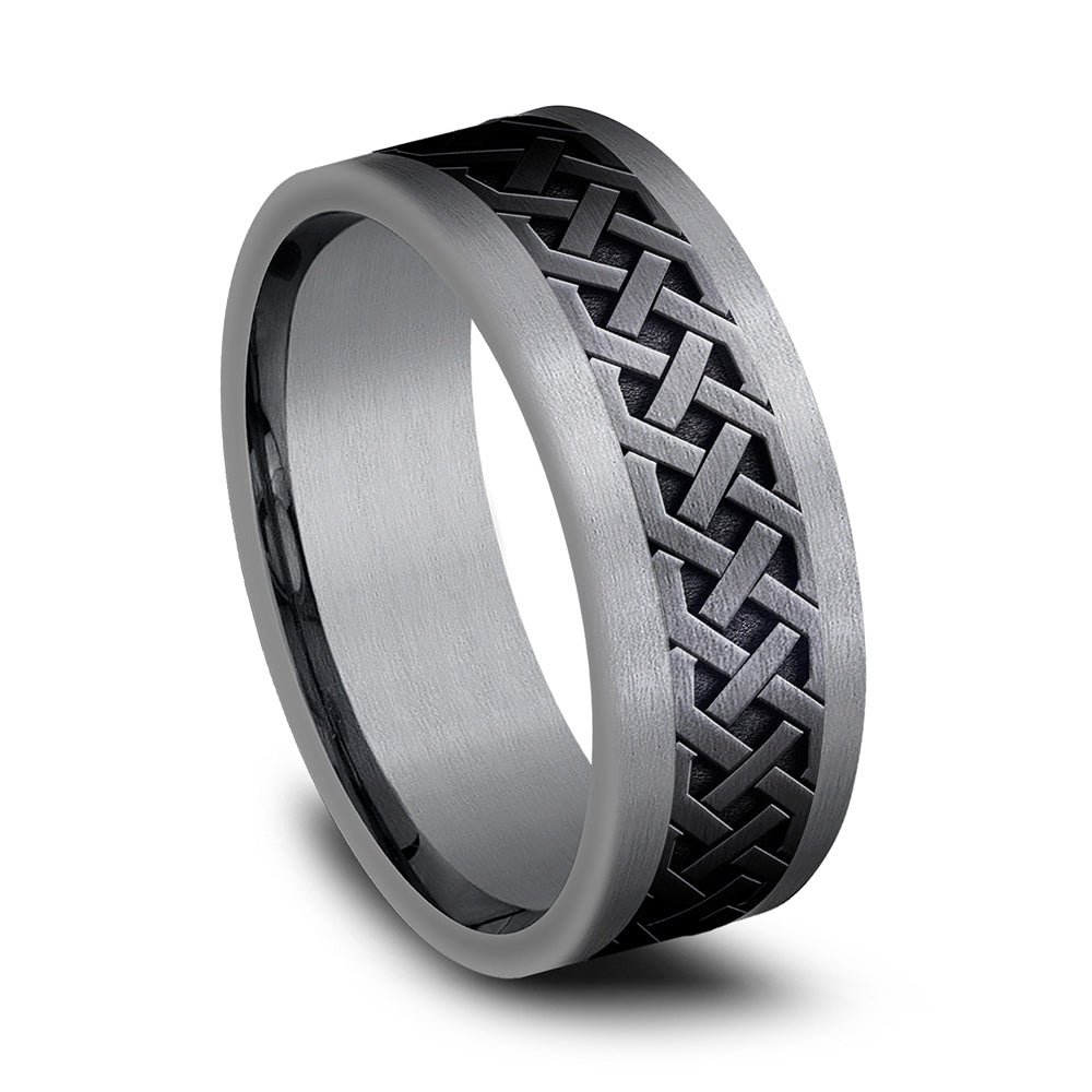 Benchmark® Tantalum Celtic Knot Men's Band