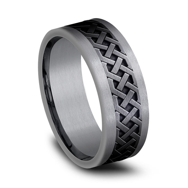 Benchmark® Tantalum Celtic Knot Men's Band
