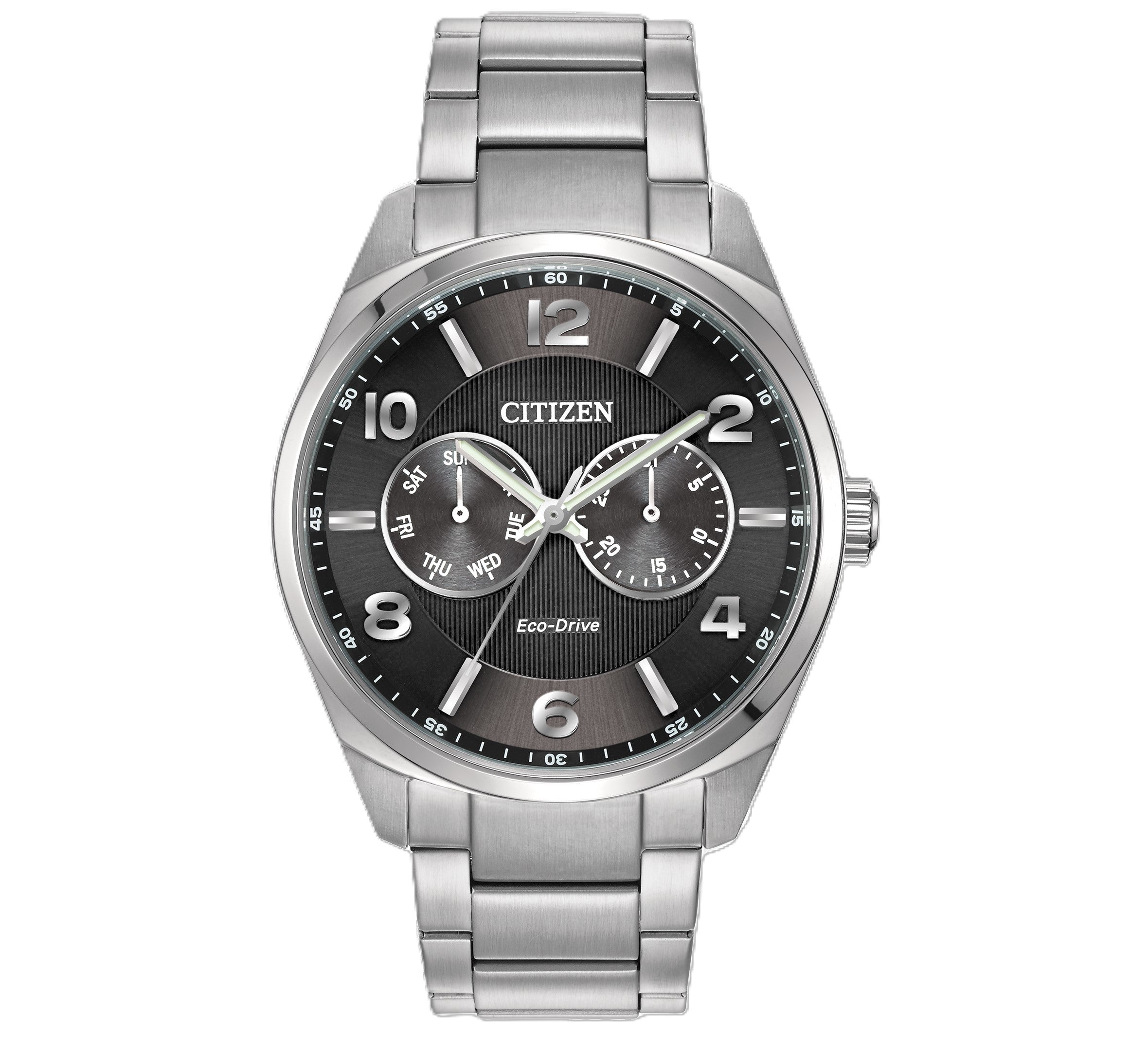Citizen® Corso Stainless Steel Eco-Drive Men's Watch