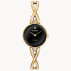 Citizen® Women's Silhouette Black Dial Watch