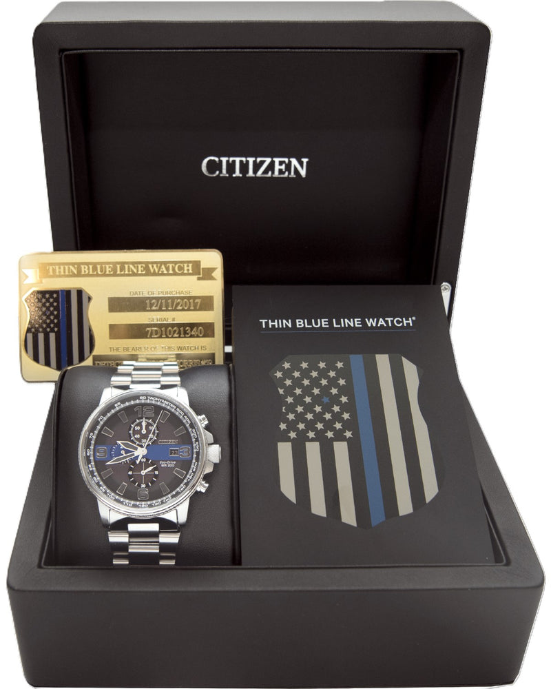 Citizen® Thin Blue Line Watch – Commemorative Edition