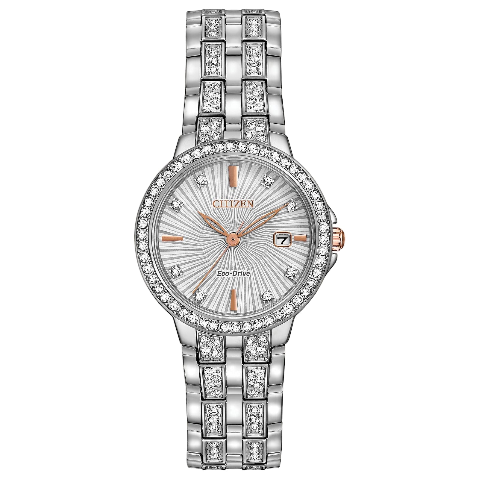 Citizen® Women's Silhouette Crystal Sunray Watch
