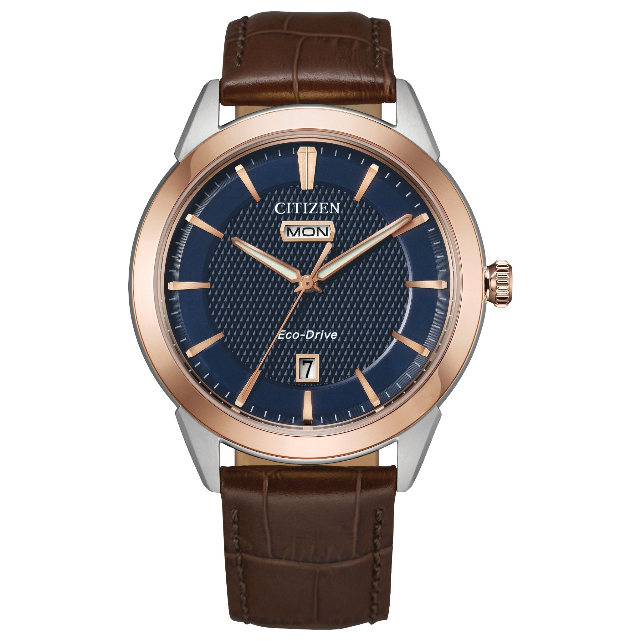 Citizen® Rolan Rose Blue Dial Men’s Watch