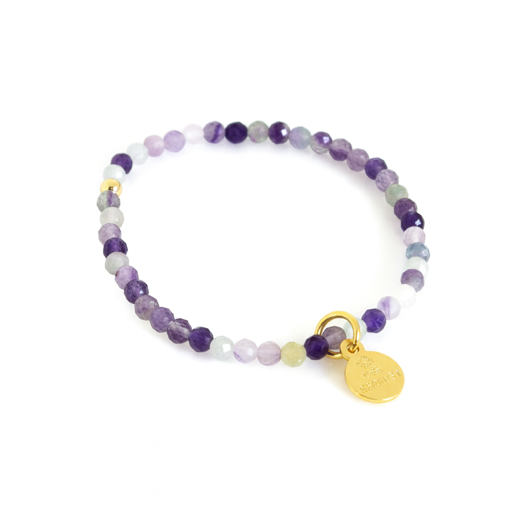 Fluorite Beaded Bracelet