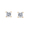 Signature Princess Cut Diamond Stud Earrings
