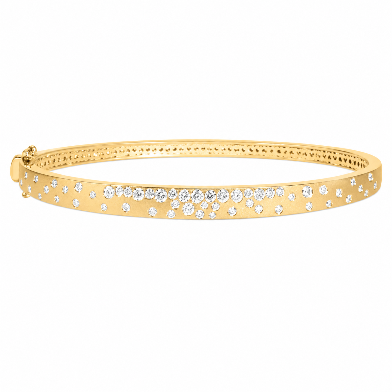 Diamond Stardust Bangle Bracelet