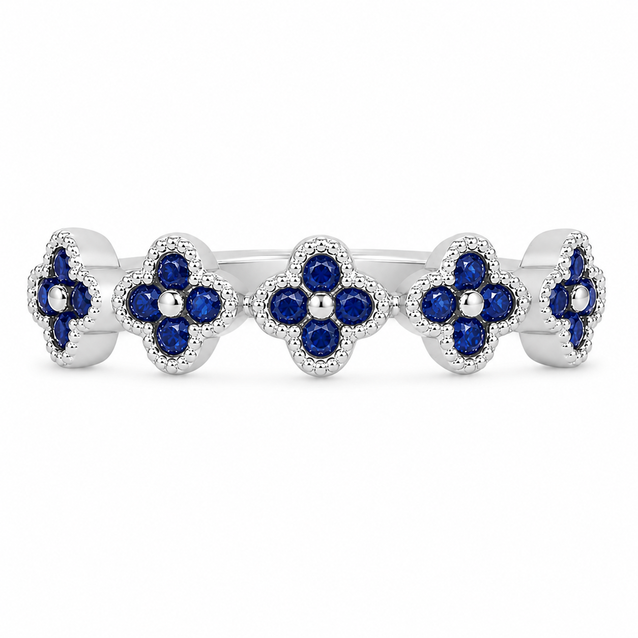 Sapphire Floret Ring