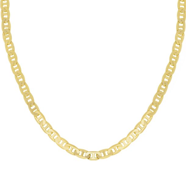 24" 7.4MM Gold Mariner Chain