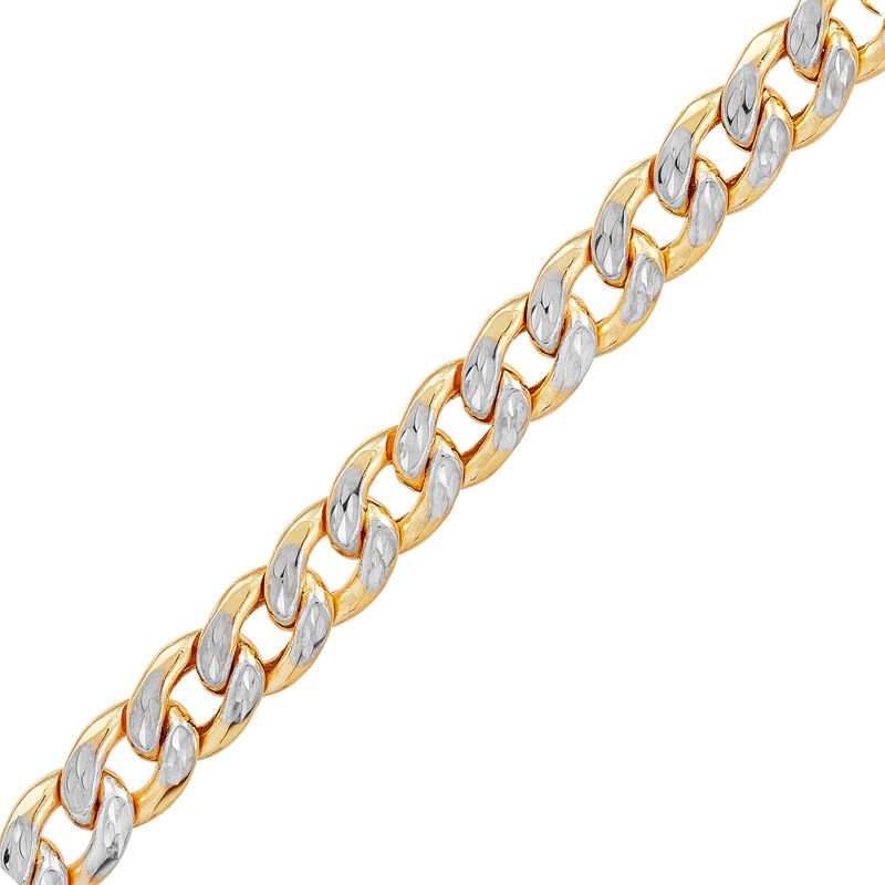 18" 2.4MM 10K Pave Cuban Chain