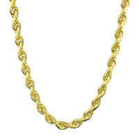 Timeless Yellow Gold Rope Chain