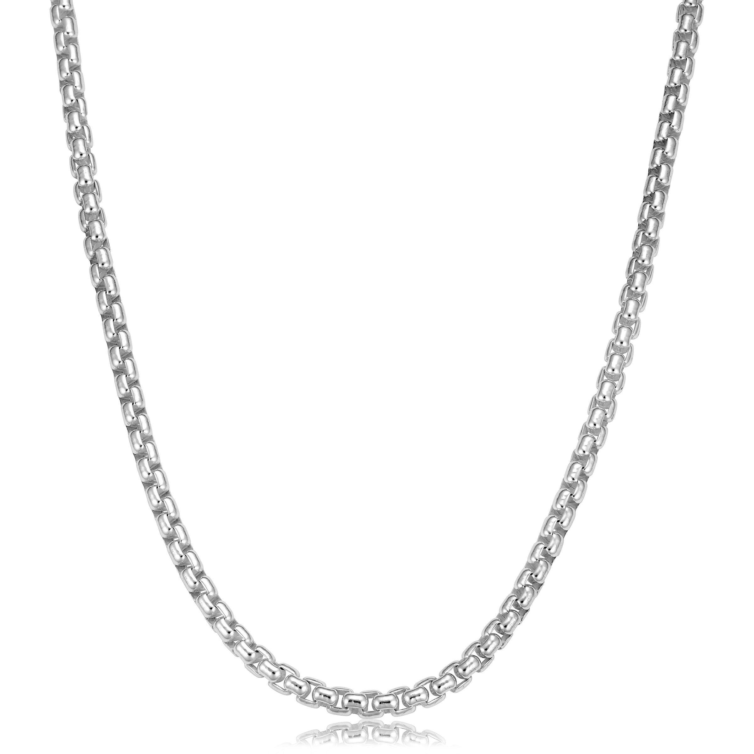 Silver Grace Box Chain