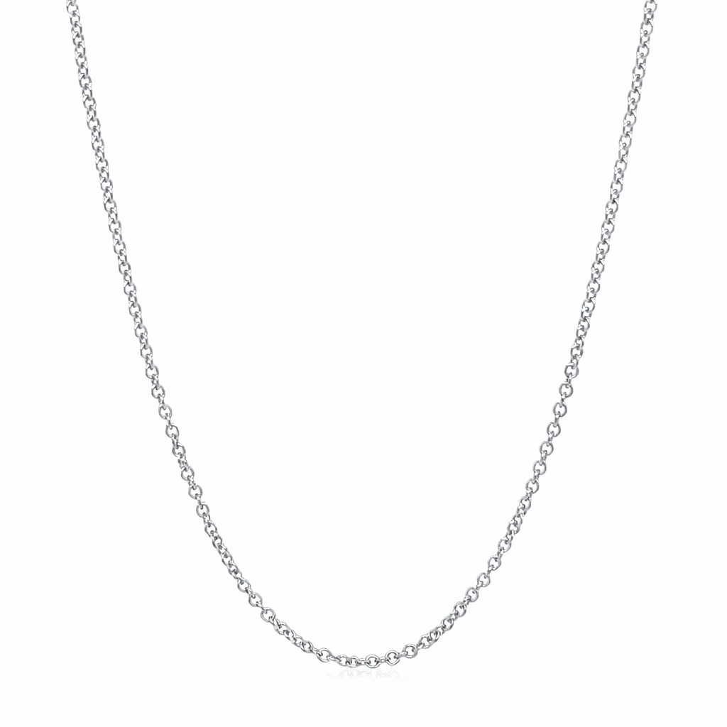 White Gold Golden Adjustable Everyday Cable Chain