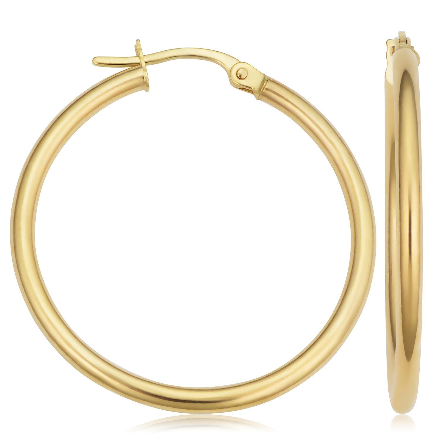 Golden Meridian Hoops