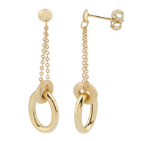Linked Harmony Drop Earrings