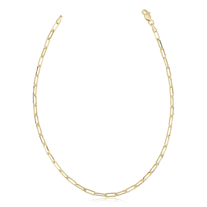 Slimline Paperclip Link Bracelet