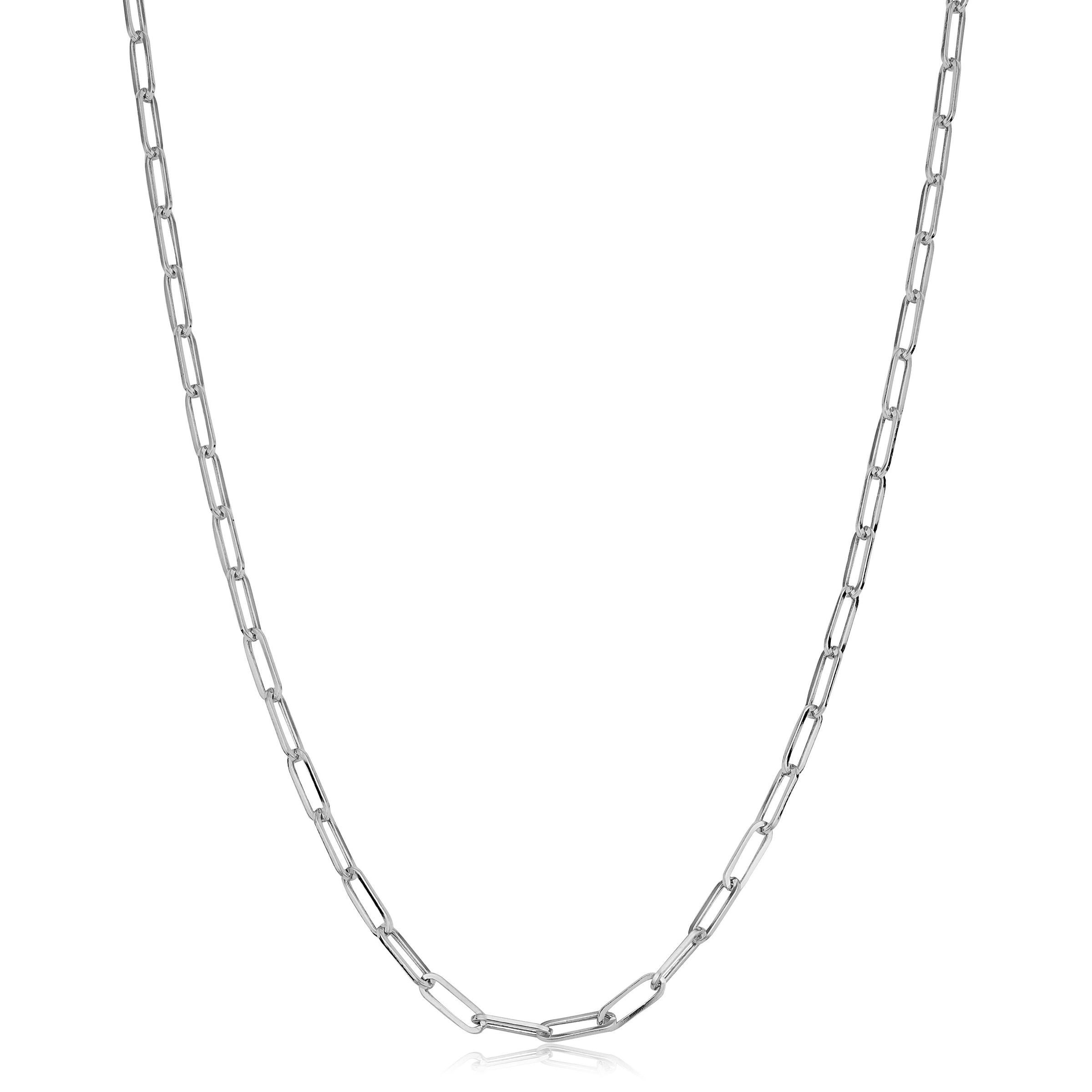 Whiteline Paperclip Chain