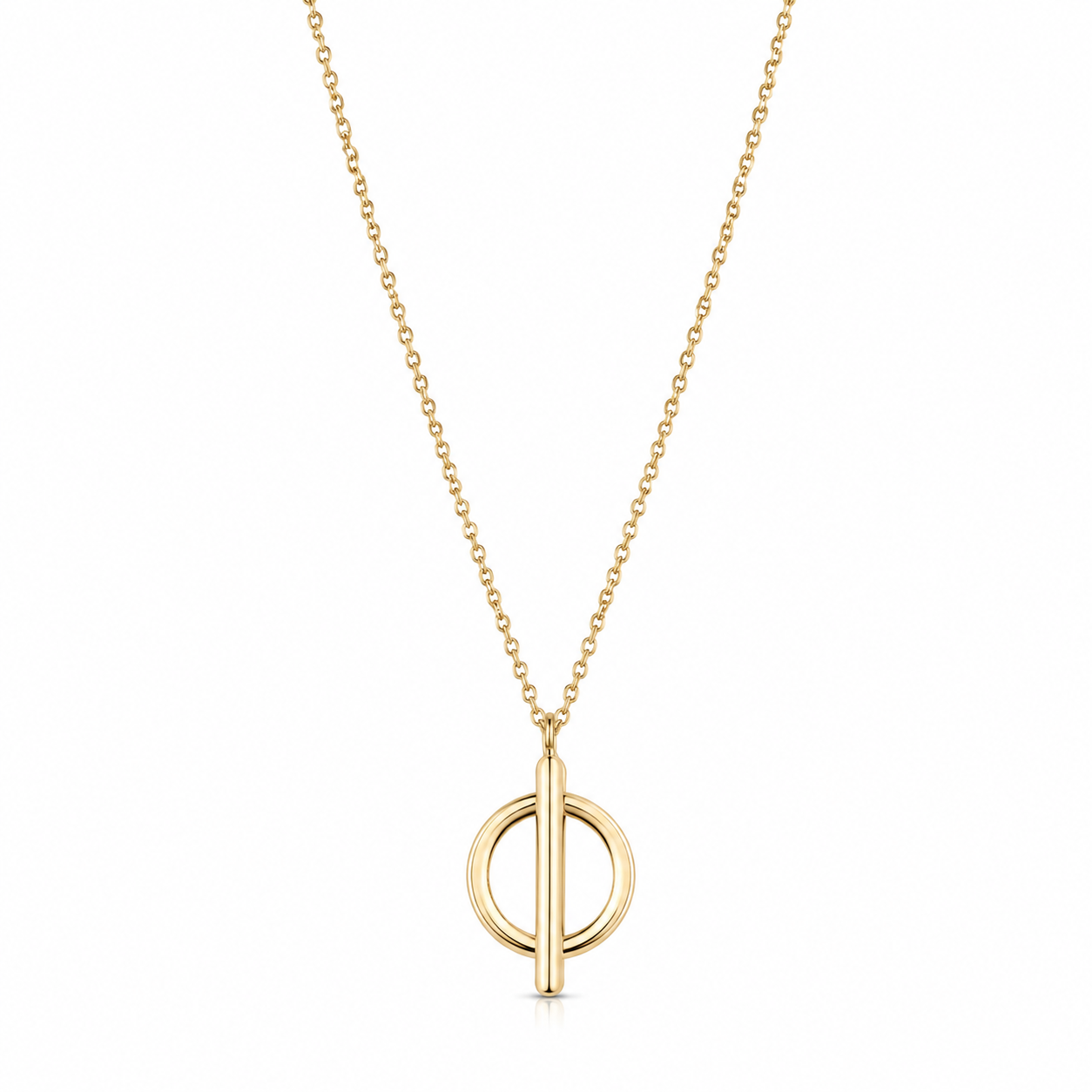 Infinite Balance Gold Pendant