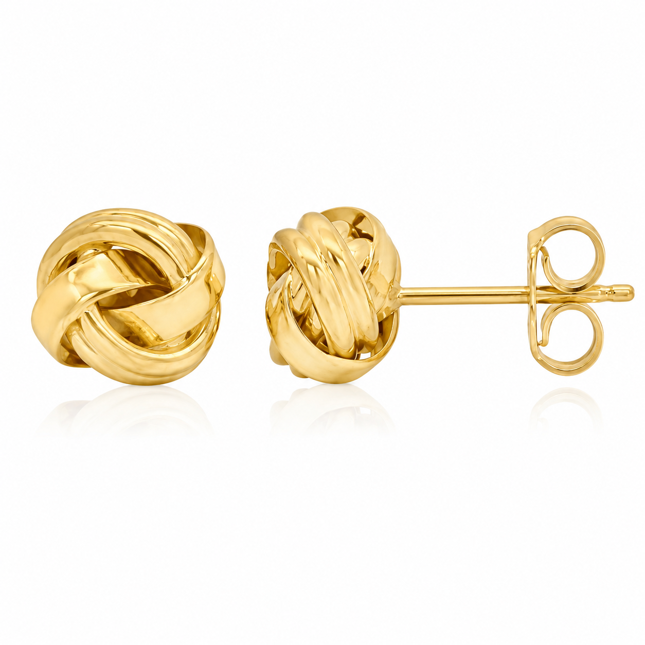 Eternal Twist Knot Studs