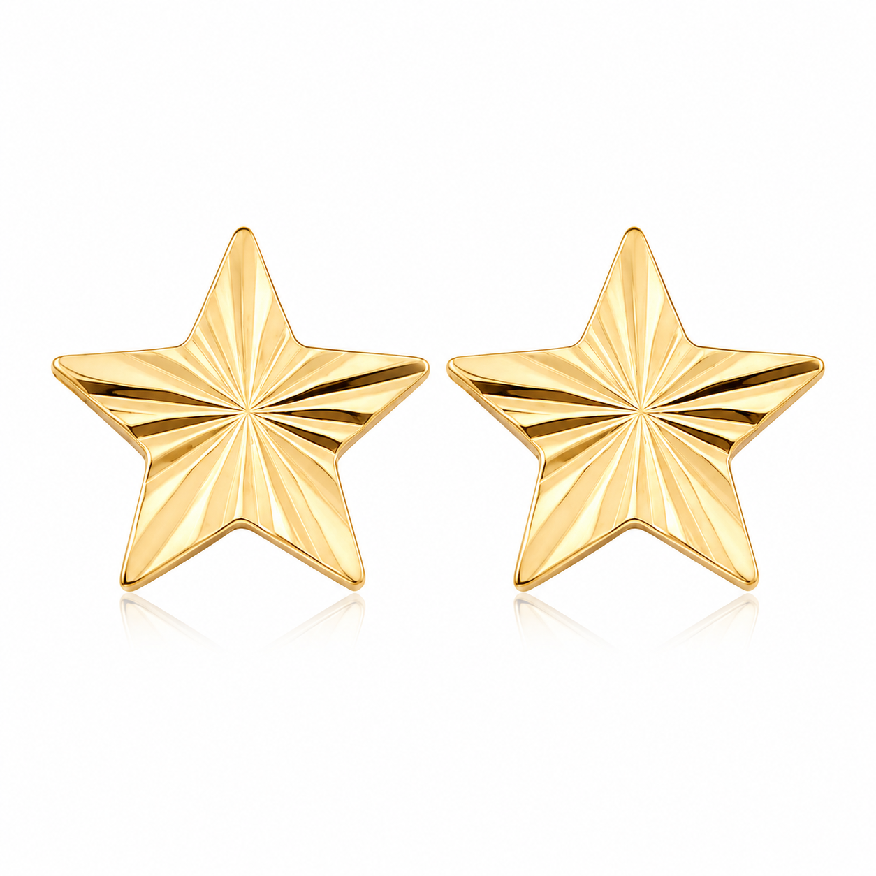Starlight Burst Stud Earrings