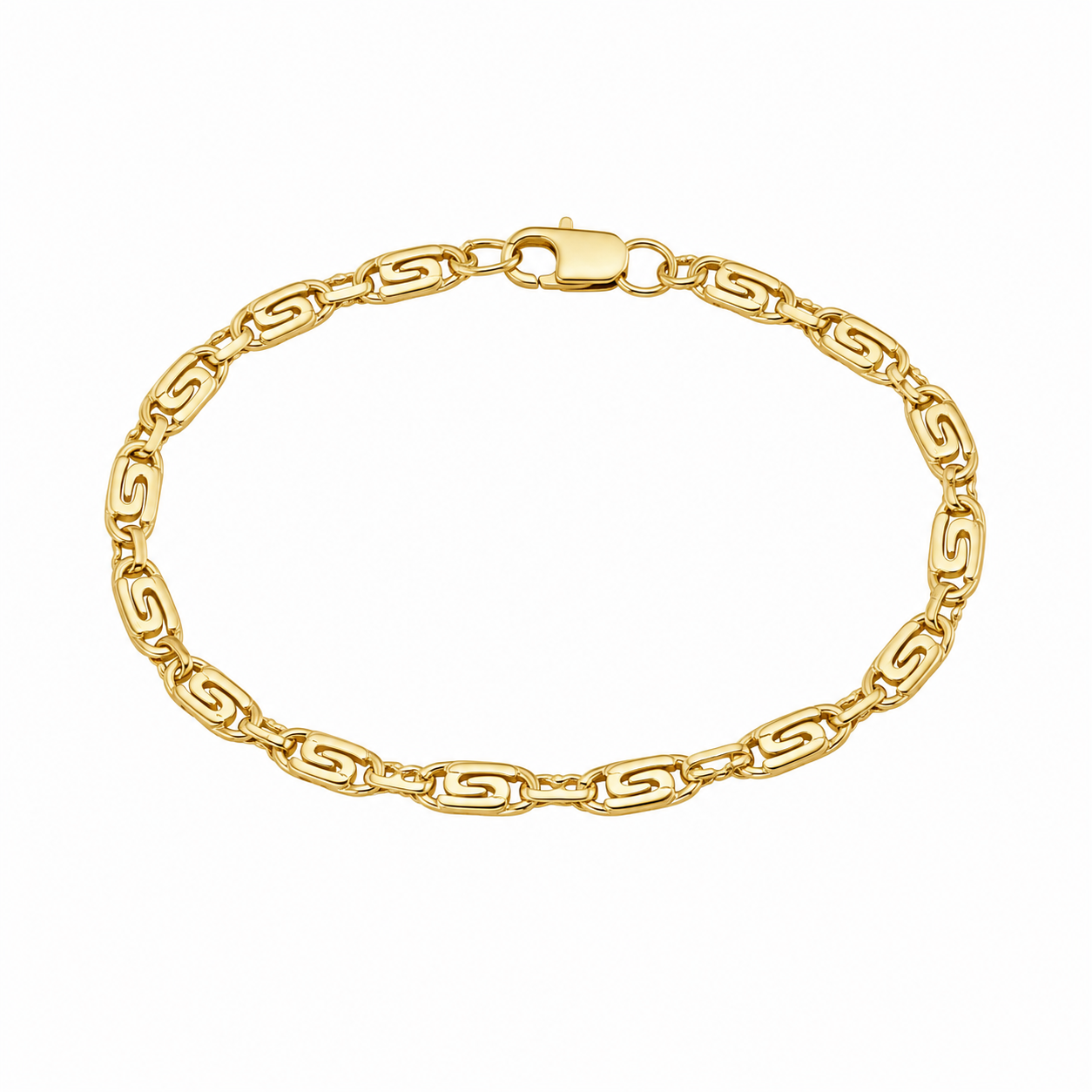 Scroll Link Bracelet