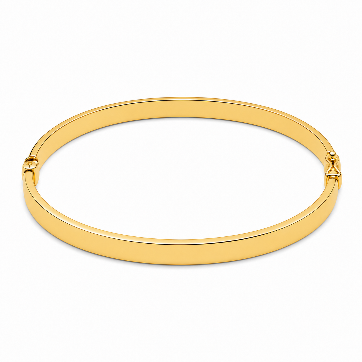 Modern Flat Bangle