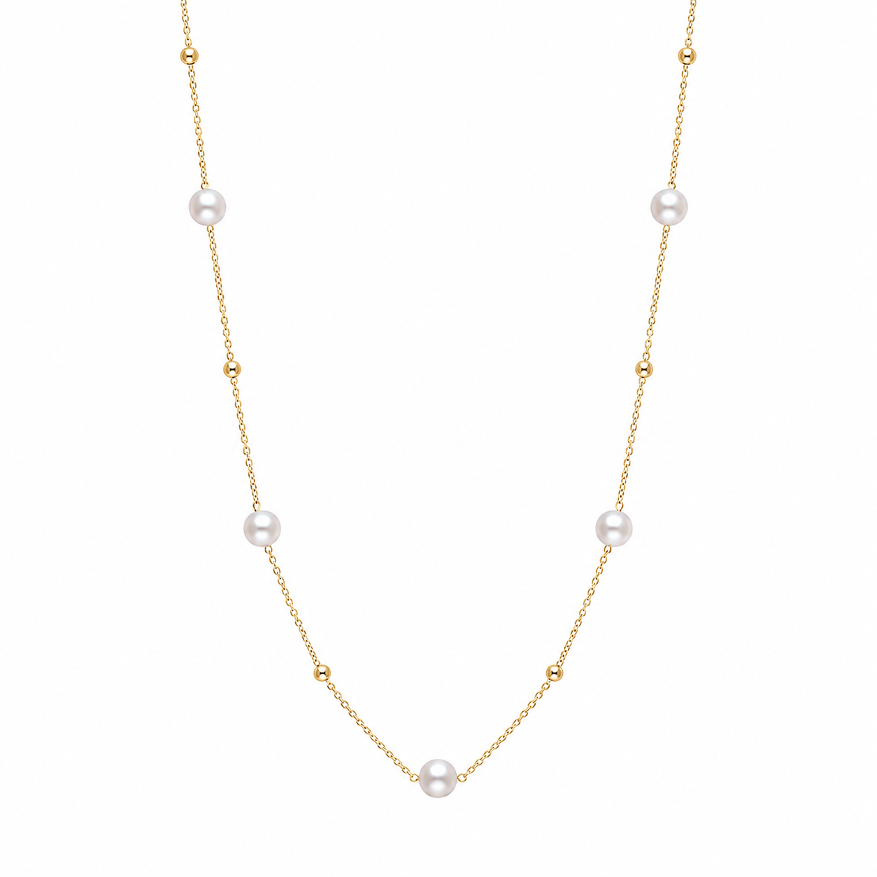 Floating Pearl Necklace