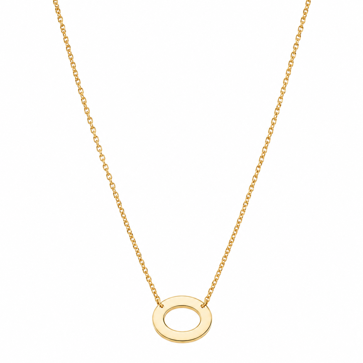 Open Oval Harmony Necklace