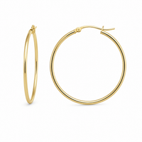 Everyday Domed Hoop Earrings