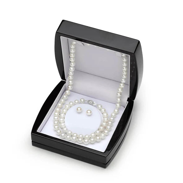 Classic Pearl Jewelry Set