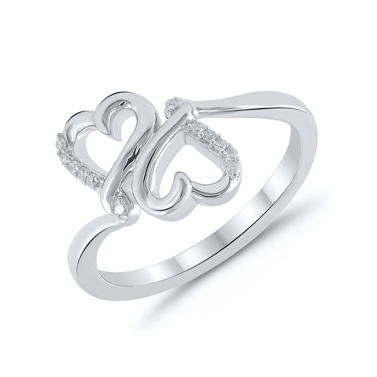 Kissing Hearts® Hearts in Harmony Ring