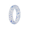 Heavy Stone® FlexFit Blue Glitter Silicone Band