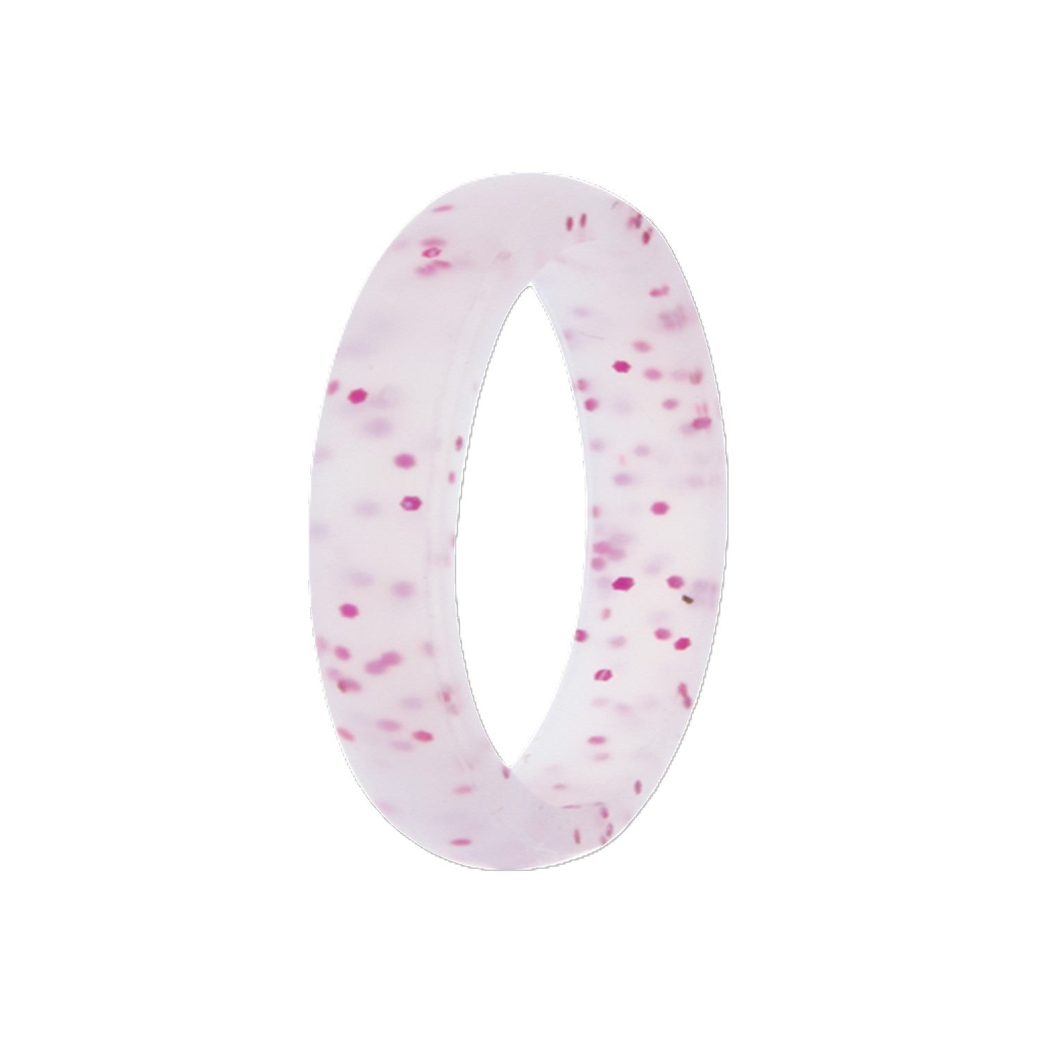 Heavy Stone® FlexFit Pink Glitter Silicone Band