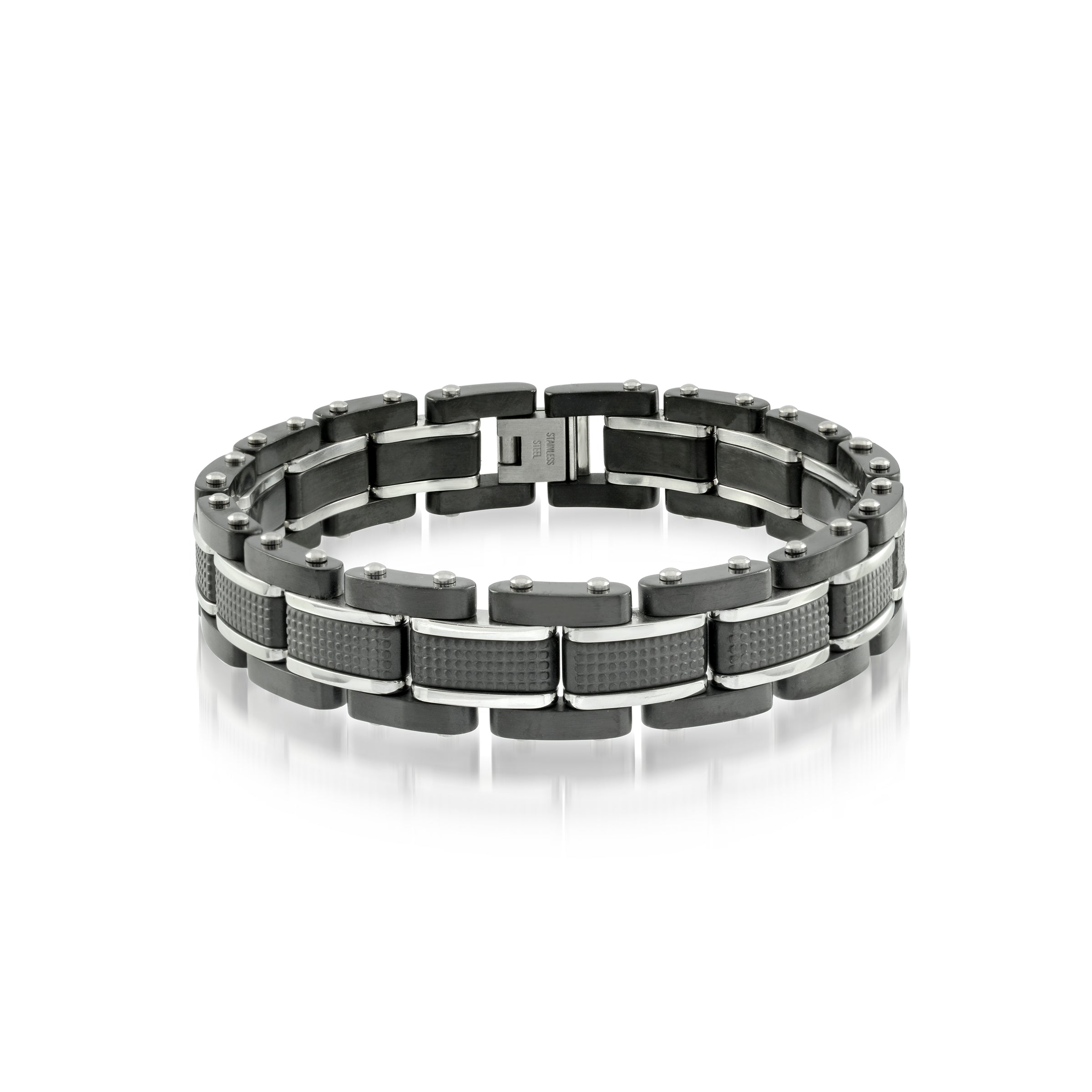 Midnight Armor Link Bracelet