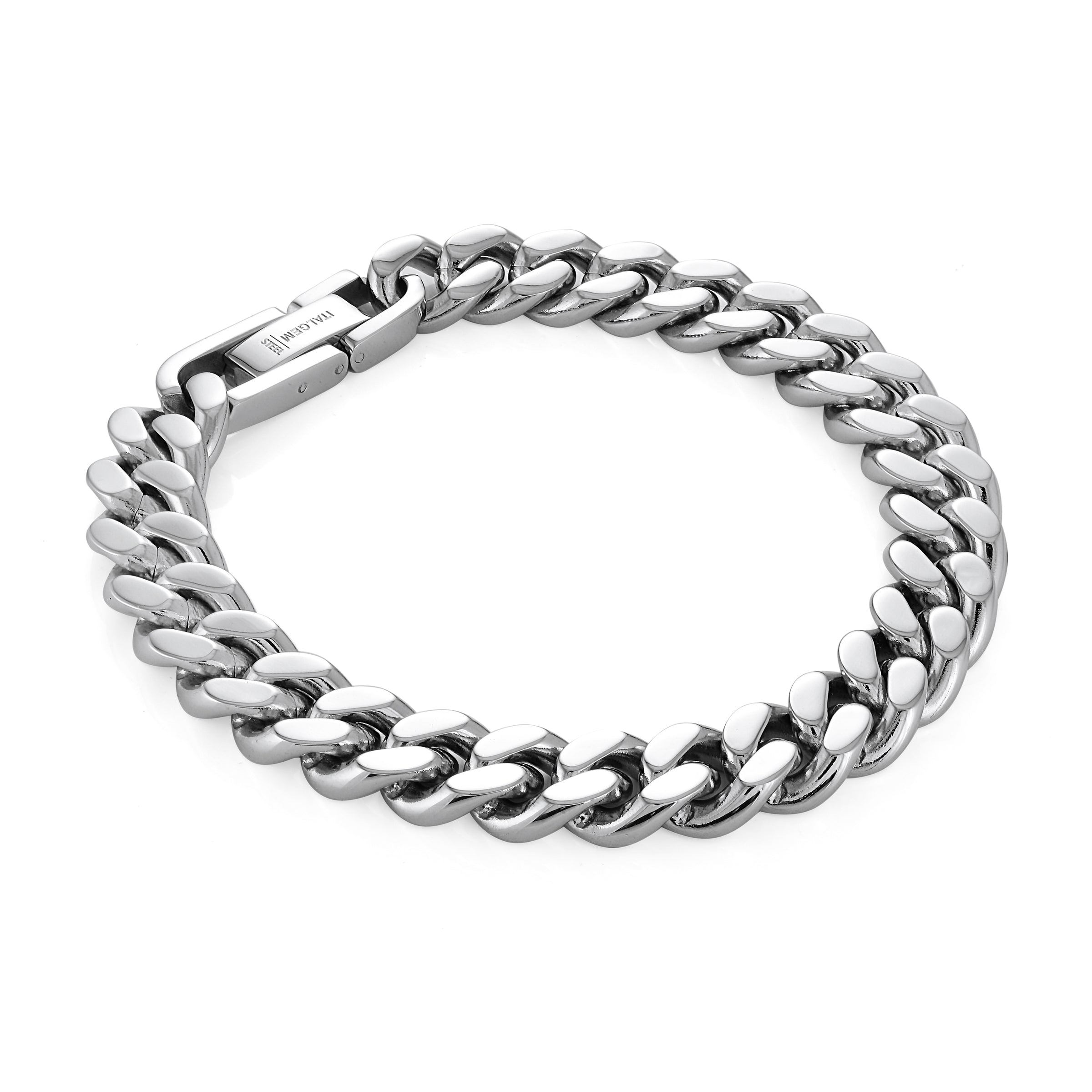 Steel Dominion Curb Bracelet